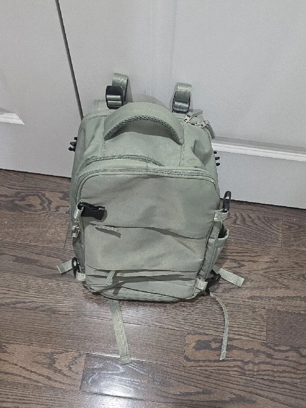 Men's Sage Green Backpack - Everyday Bag